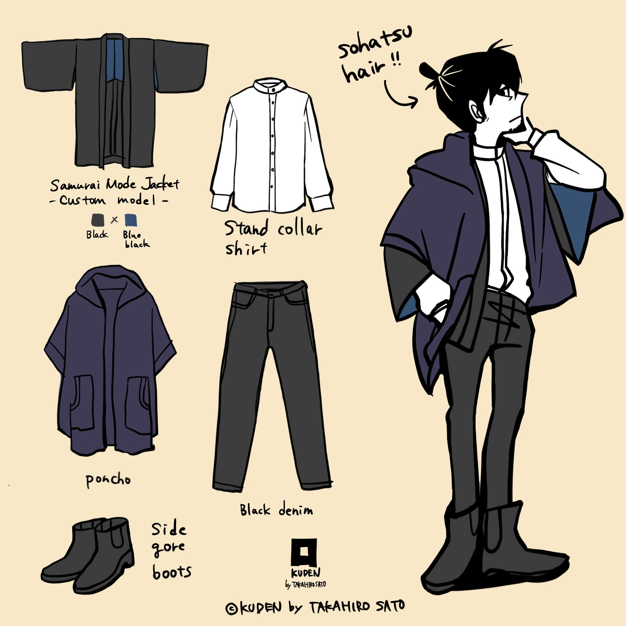 Samurai Mode Jacket & Jersey OOTD Style