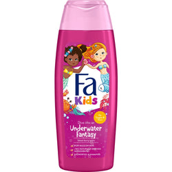 Fa Kids Underwater Fantasy żel pod prysznic i szampon dla dziewczynek  o magicznym zapachu słodkich jagód 250ml