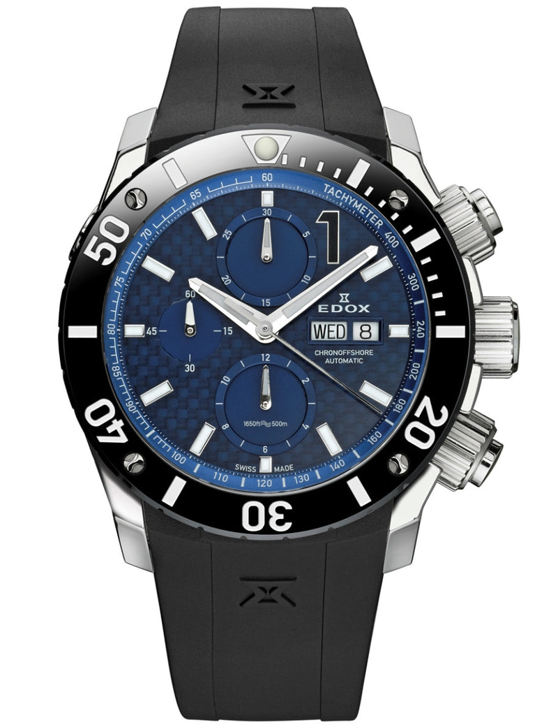 Edox Chronoffshore 1 Chronograph Automatic 01114 3 BUIN ...