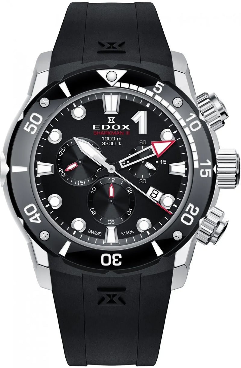 Edox Class 1 Limited Edition Ice Man II 10304 37NR GRO - SeriousWatches.com