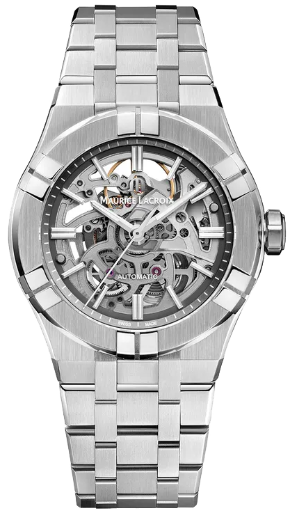 Maurice Lacroix Aikon Automatic Skeleton 39mm AI6007-SS002-030-1 ...