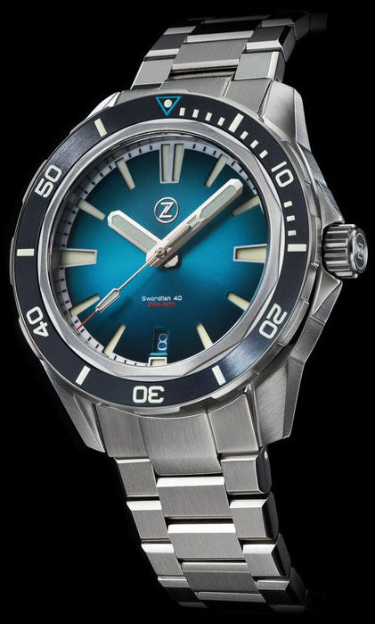 Zelos Swordfish 40mm Teal