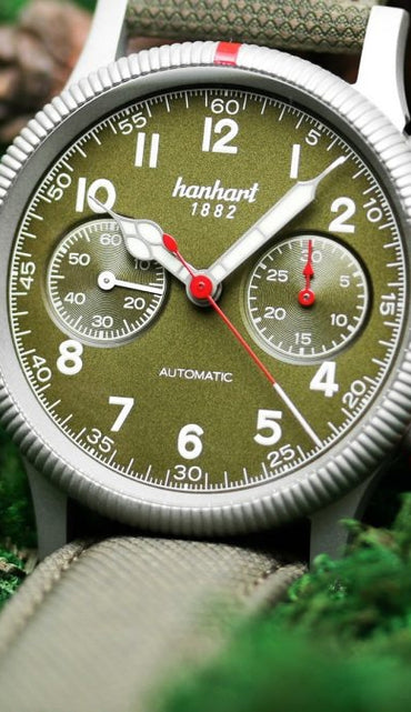 Hanhart Pioneer TachyTele Review in 2023 | Watch blog, Hanhart, Leather  straps