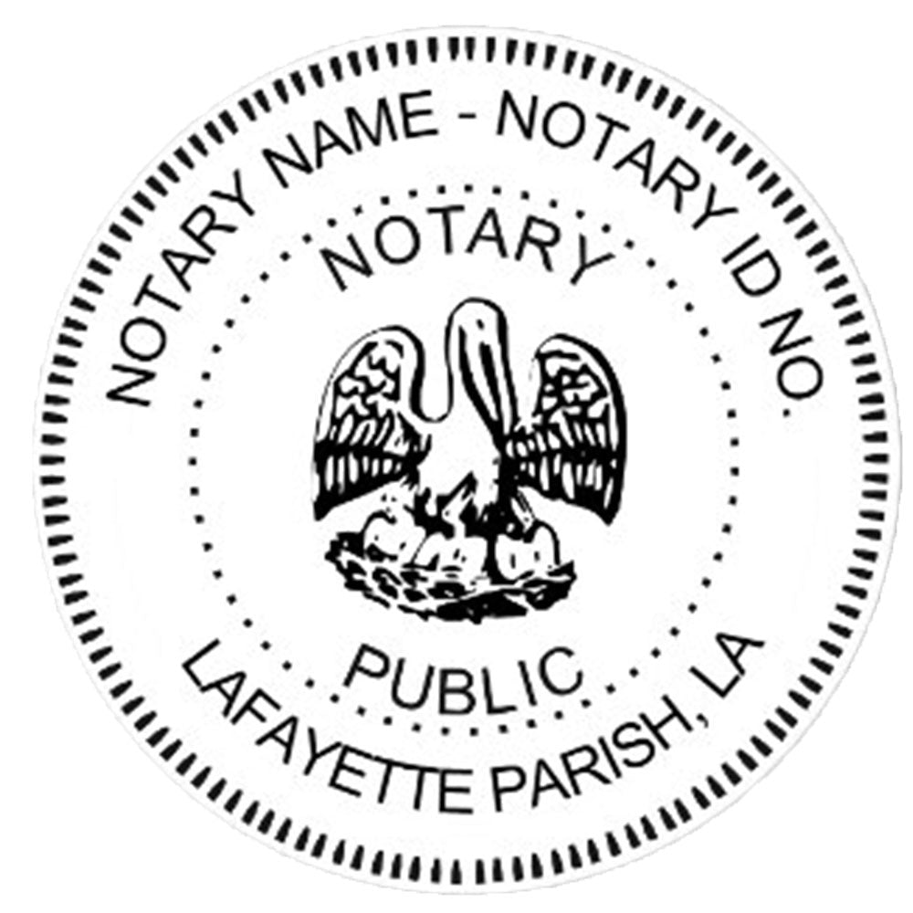 Louisiana Notary Stamps And Supplies 4135