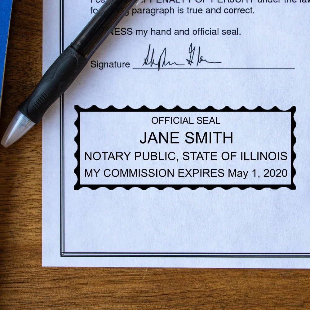 Illinois Notary Stamps And Supplies 8174