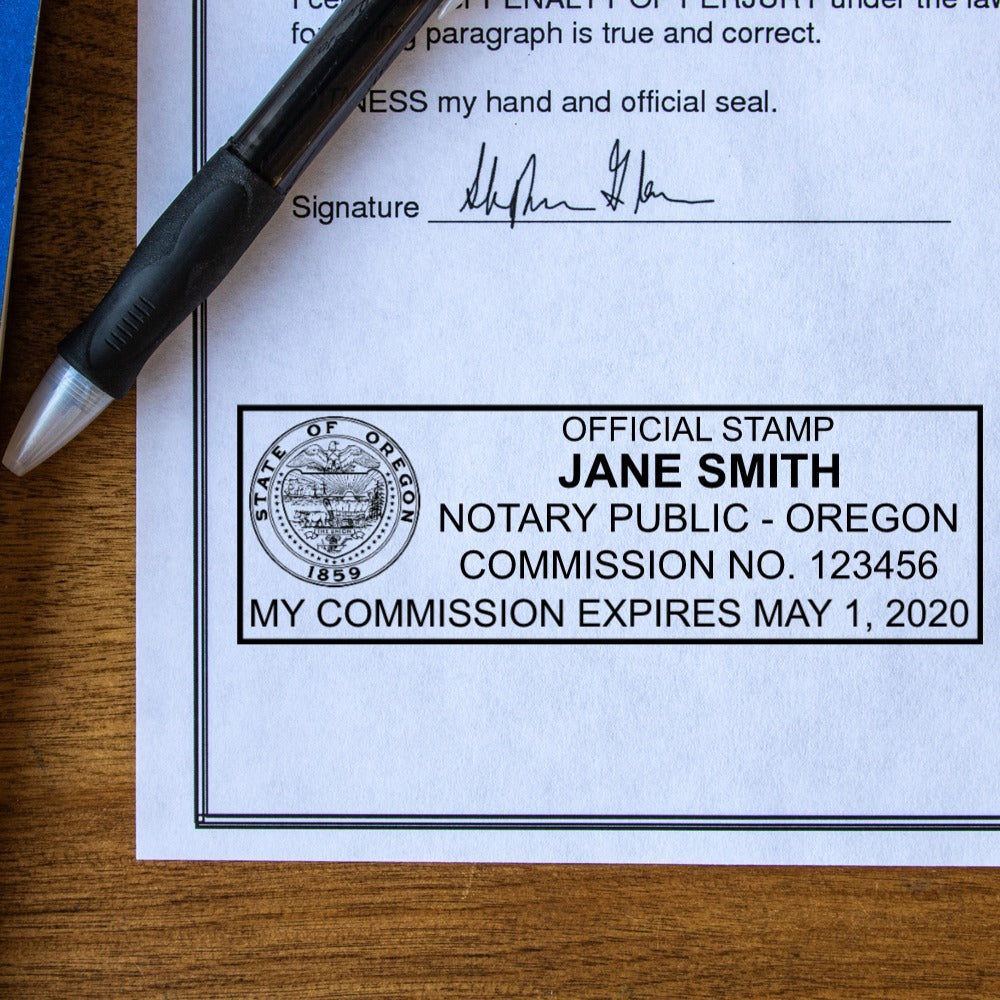 Oregon Notary Stamps And Supplies 8033