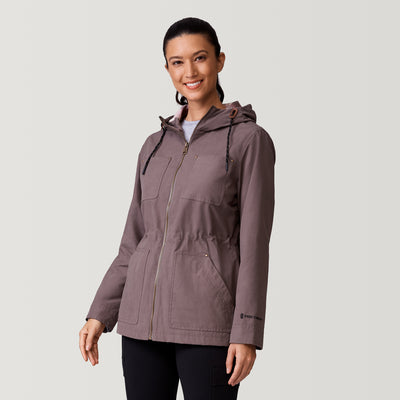 Magellan Outdoors Women's Jacket Gray Full Zip Pockets Size