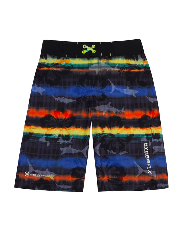 boys shark swim shorts