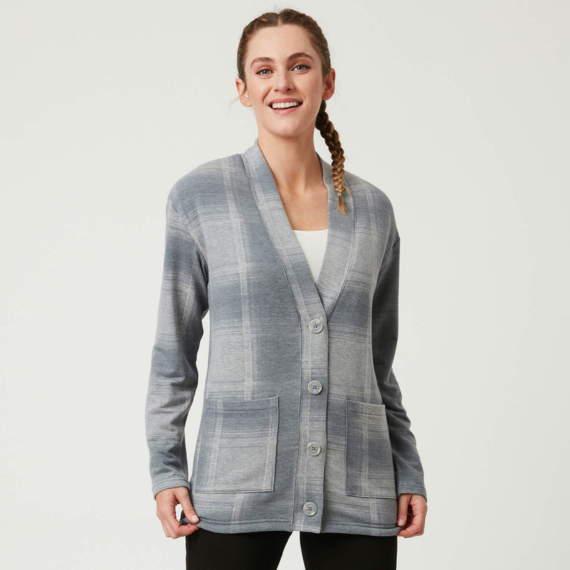 sherpa lined cardigan