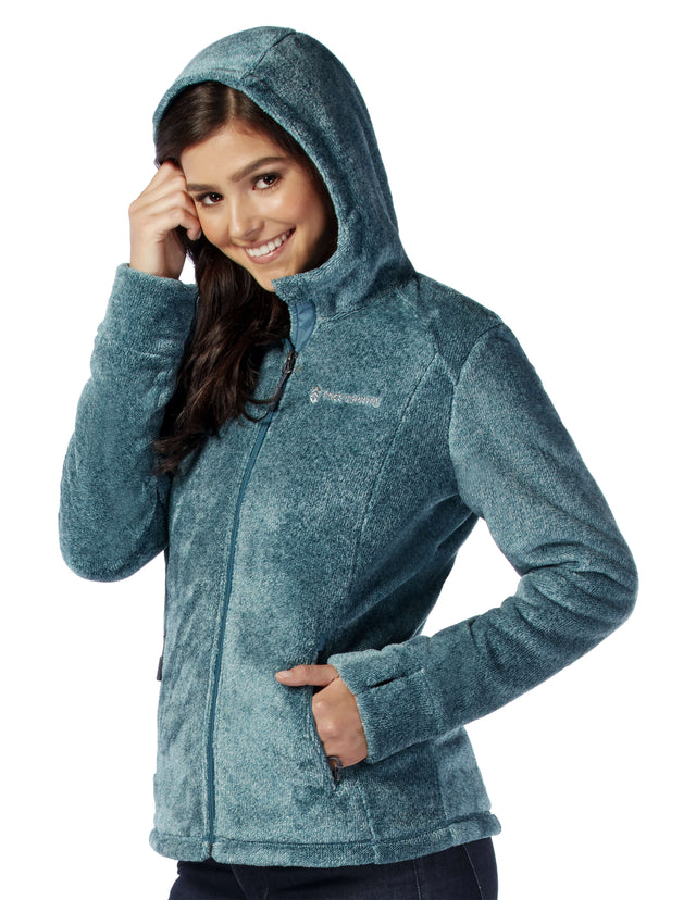 plus size fleece jacket with hood