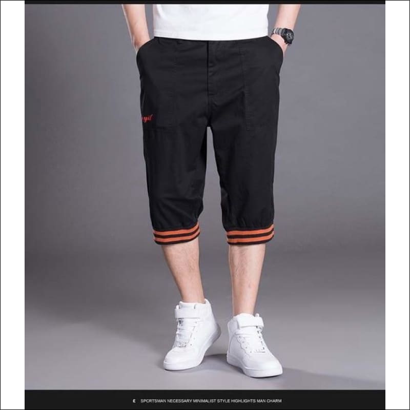 Mens jogger shorts, 3/4 Length Shorts