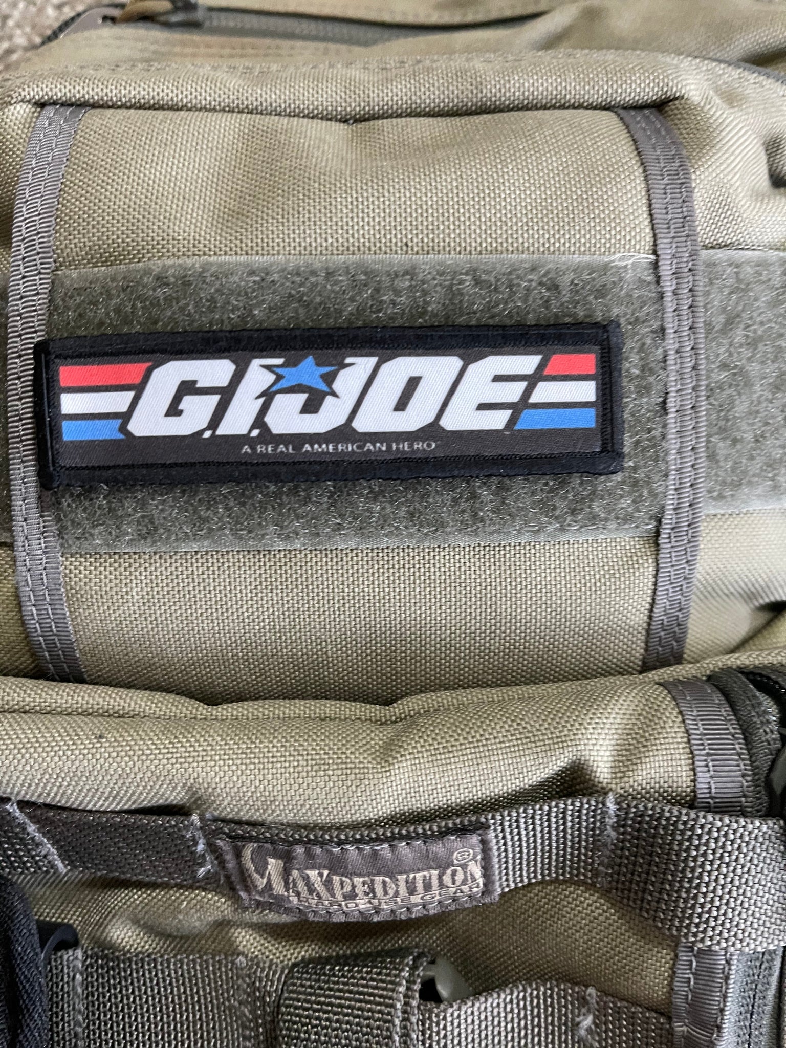 1x4 GI JOE Logo Morale Patch | Custom Velcro Morale Patches