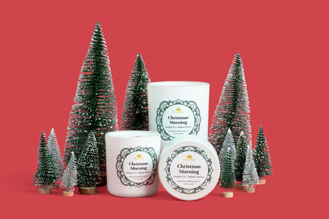 Christmas Morning Candles in 12 oz, 8 oz, and 5 oz