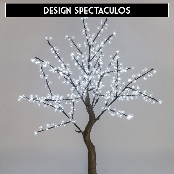 Copac cu Lumini LED Albe