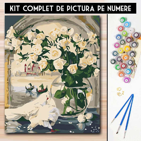 Kit Pictura Pe Numere - Imaculat