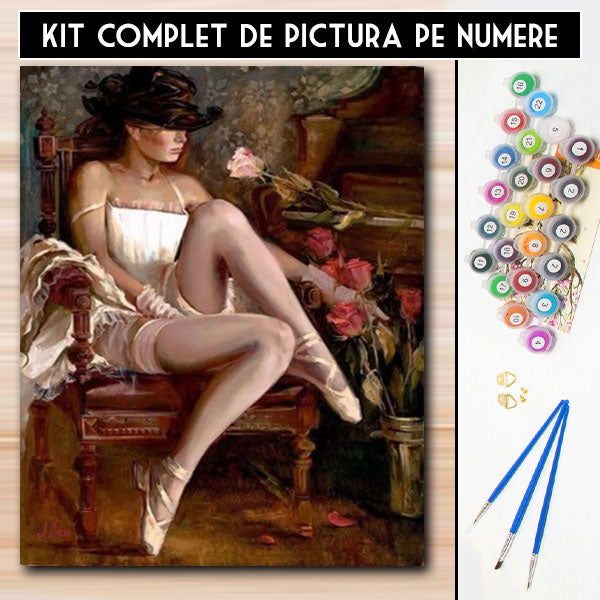 Kit Pictura Pe Numere - In asteptarea ta