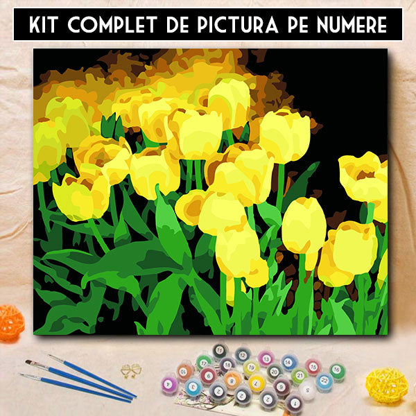 Kit Pictura pe Numere - Sufletul Primaverii