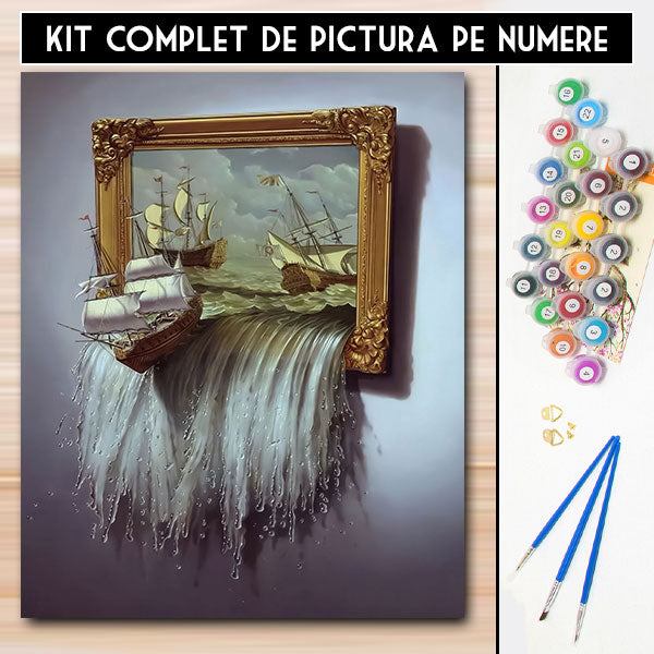 Kit pictura pe numere - Surpriza Artei