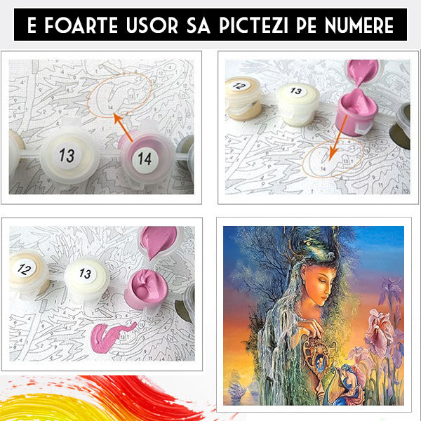 pictura pe numere - Natura Fantastica