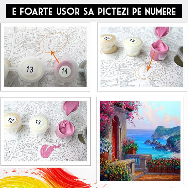 pictura pe numere - Parfum de calatorie
