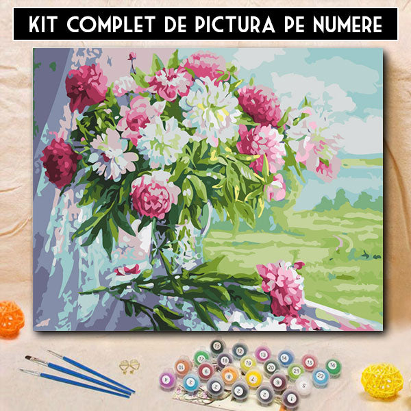 Set Pictura pe Numere - Amintiri Multicolore