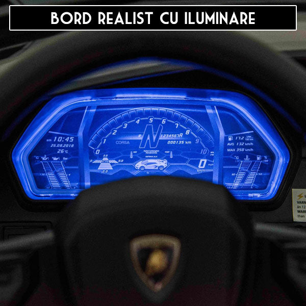 Masinuta Lamborghini Aventador cu telecomanda