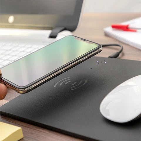 2-in-1 Mousepad cu Incarcator Wireless