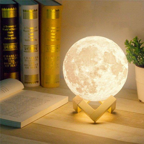 lampa luna 3d - lampi decorative