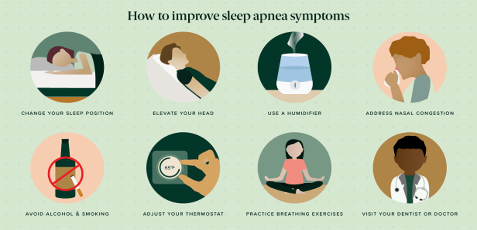 steps on how to improve sleep apnea