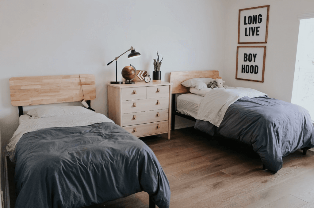 olivia bed frame in kids room