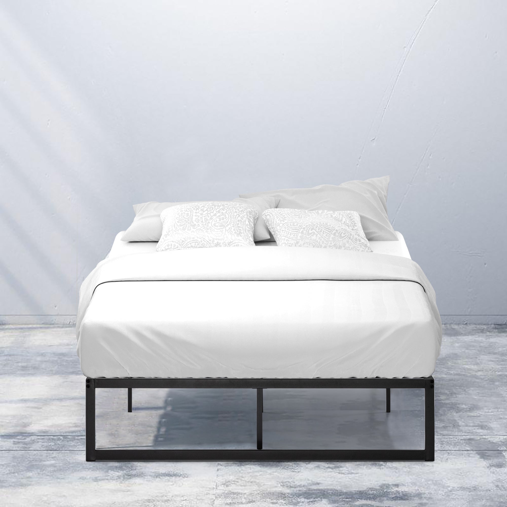 Abel Metal Platform Bed Frame , Zinus Twin