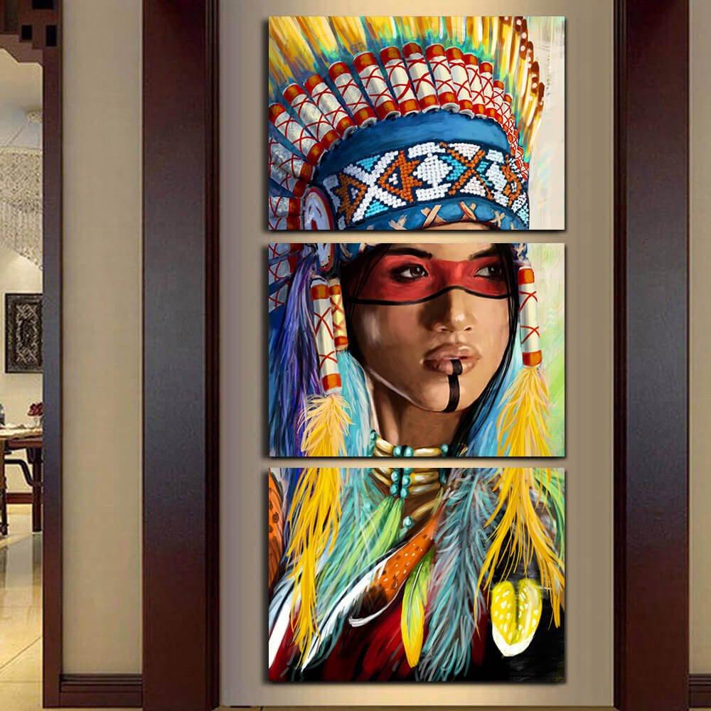 The New Native American Home Wall Decor (3 pieces) 2017 ...