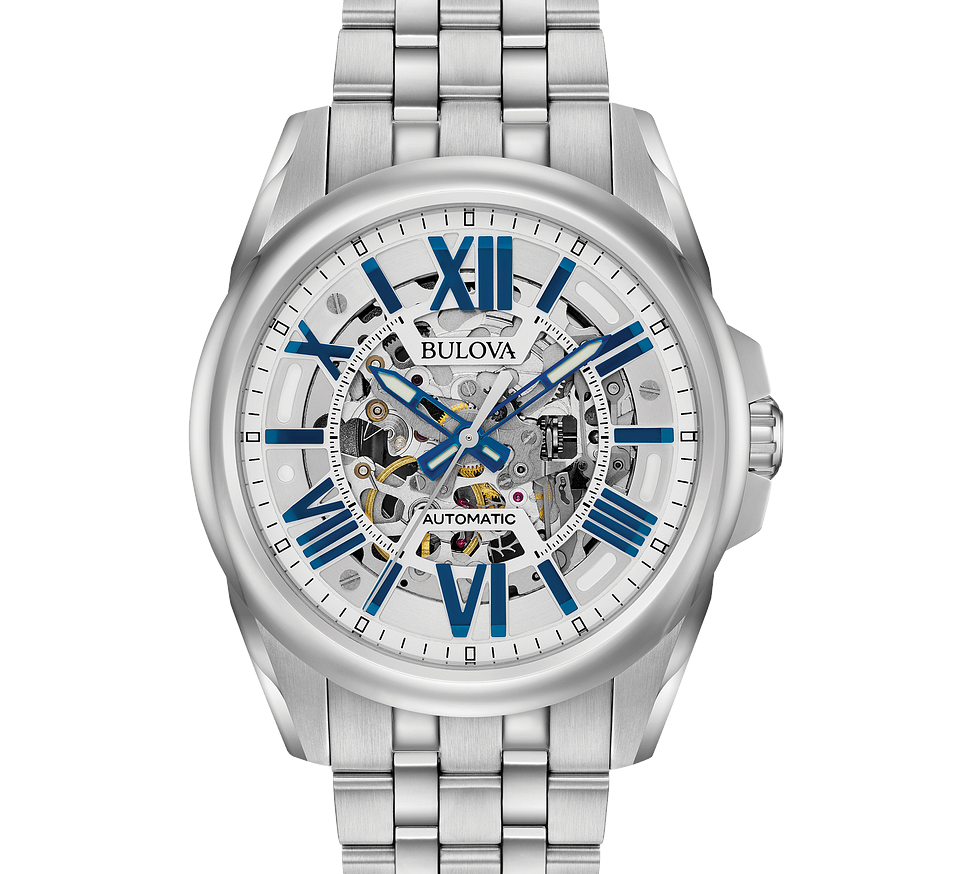 - Big Bulova Automatic Watches Montres 98A177 – Time Maquina