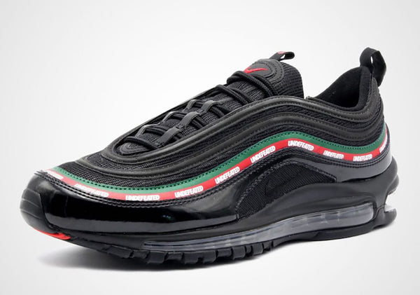 Begeleiden Sortie Hoofdkwartier SOLECTION LV Undefeated x Nike Air Max 97 OG %article_desc% Source: Sneaker  NewsUNDEFEATED X NIKE AIR MAX 97 OGRELEASE DATE: September 2017 Color:  Black/Gorge Green/White-Speed Red Style Code: AJ1986-001 air max, black,