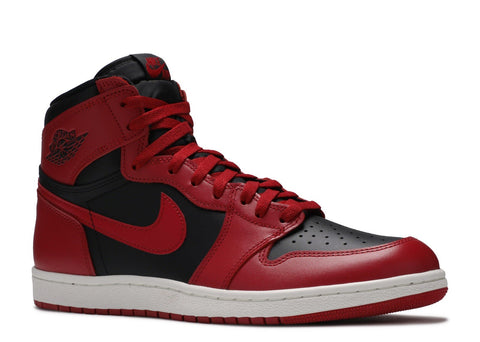 Air toe jordan 1 RETRO "85 VARSITY RED" BQ4422 600 .