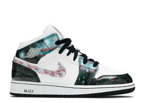 Air Jordan 1 Mid (GS) "TAKE FLIGHT" BQ6931 114