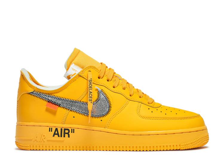 tand anspore Paine Gillic Nike X Off-White Air Force 1 Low &quot;LEMONADE&quot; DD1876 700