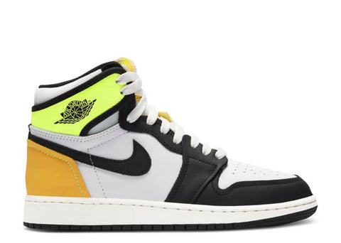 Air Jordan the 1 Retro High OG GS "VOLTAGE YELLOW" 575441 118