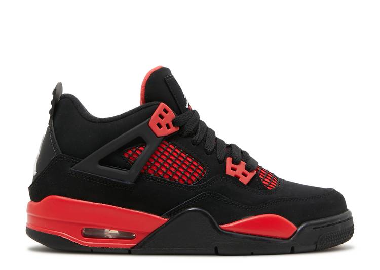 retro 4's black and red