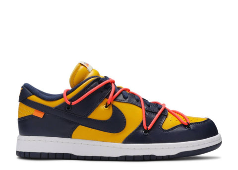 Nike x Off-White Dunk Low "MICHIGAN"  CT0856 700