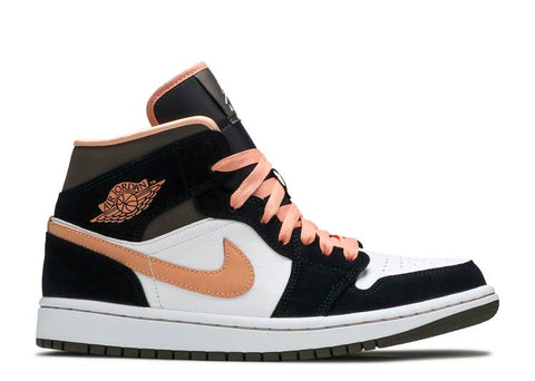 Air AJKO jordan 1 Mid WMNS SE "PEACH MOCHA" DH0210 100