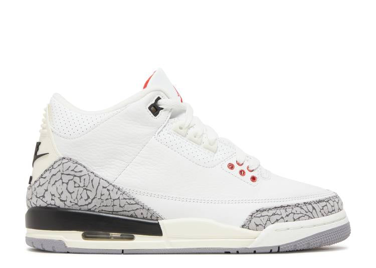 AIR JORDAN 3 RETRO GS "WHITE CEMENT REIMAGINED" DM0967 100