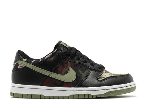 nike voiced Dunk Low GS "Black Multi-Camo" DB1909 001