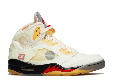 Air jordan February 5 Retro x Off White "Sail" DH8565 100