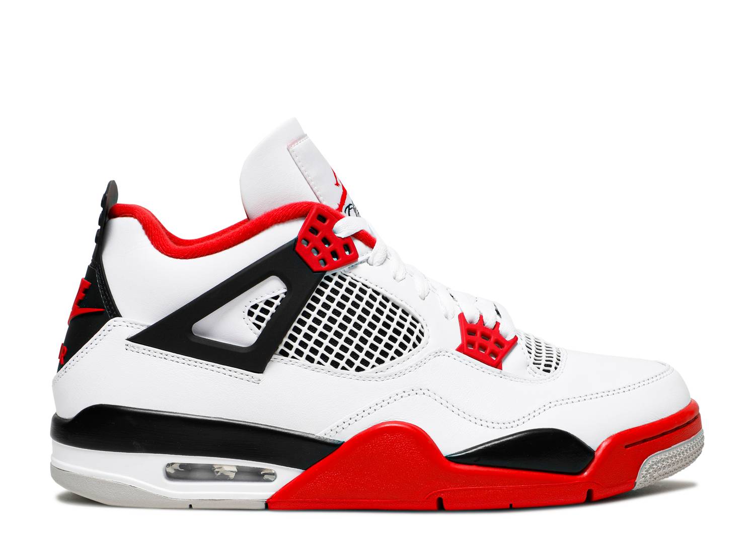 Buy Air Jordan 4 Retro OG 'Fire Red' 2020 - DC7770 160 - White