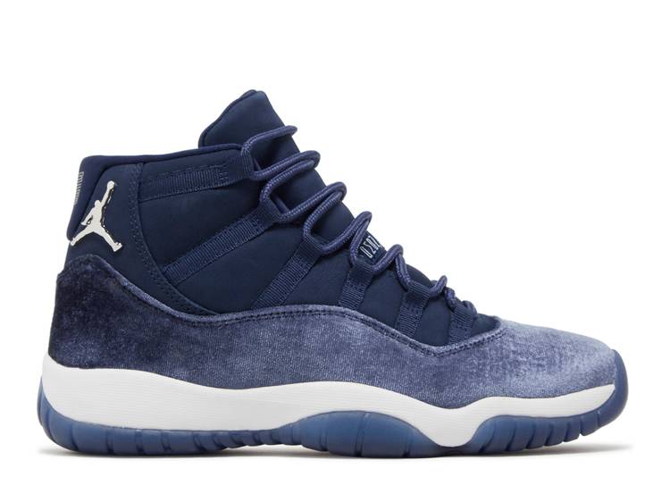 WMNS AIR JORDAN the 11 RETRO "VELVET MIDNIGHT NAVY" AR0715 441