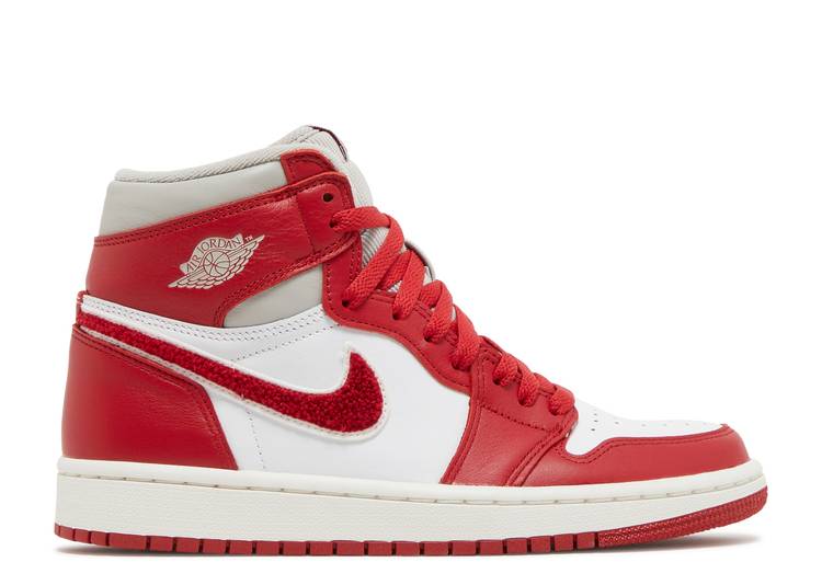 CUSTOM RED/BLACK LV X JORDAN 1 MID - Derivation Customs - Custom