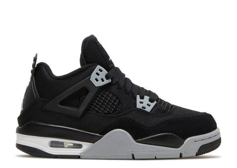 Air Green Jordan 4 Retro GS "BLACK CANVAS" DV0553 006