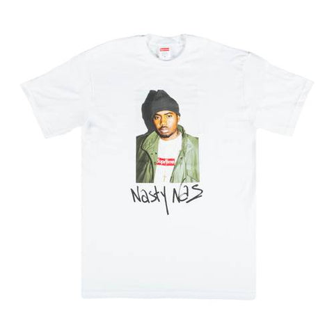 Supreme "Nas" Tee White