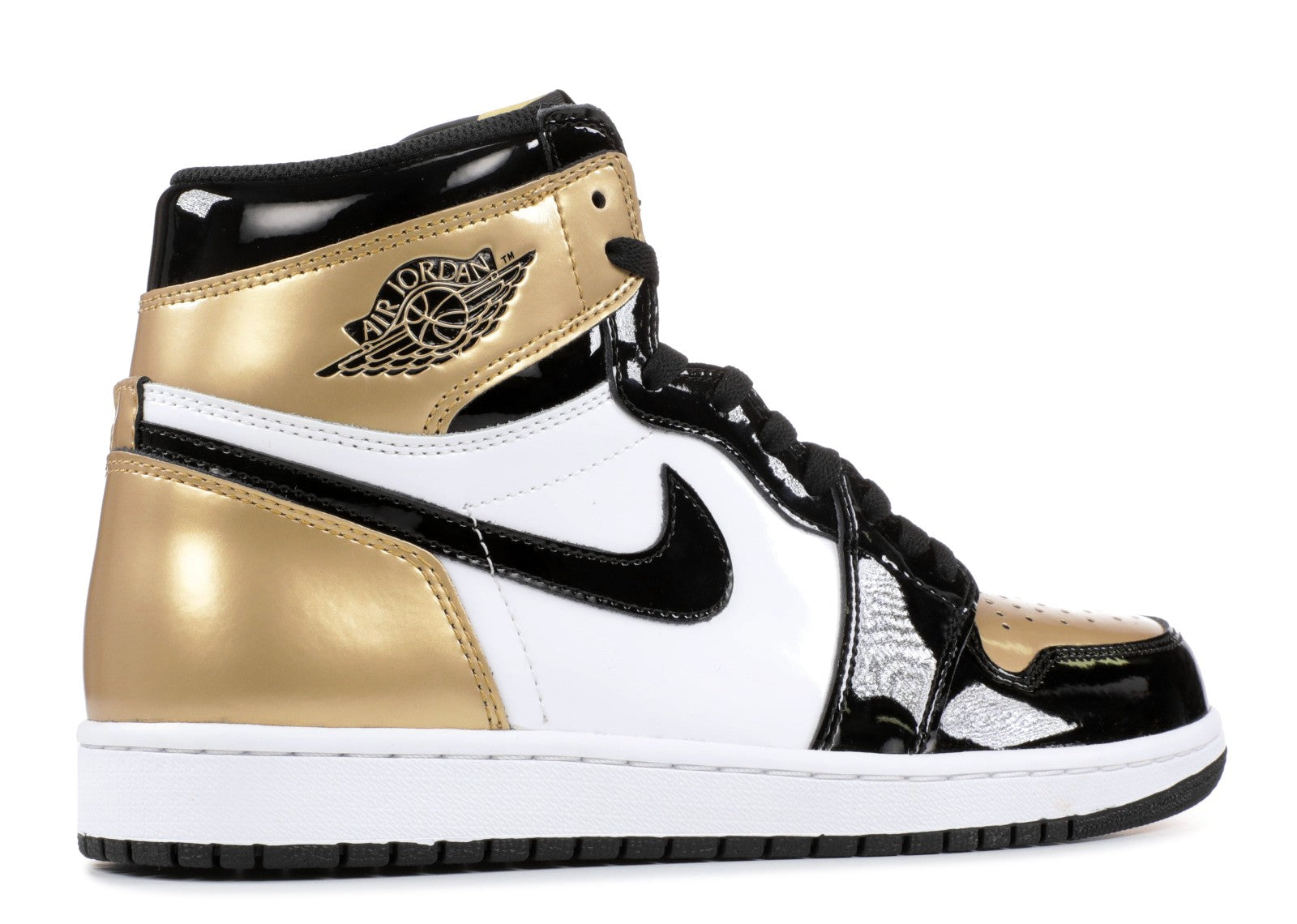 air jordan 1 retro high og gold toe